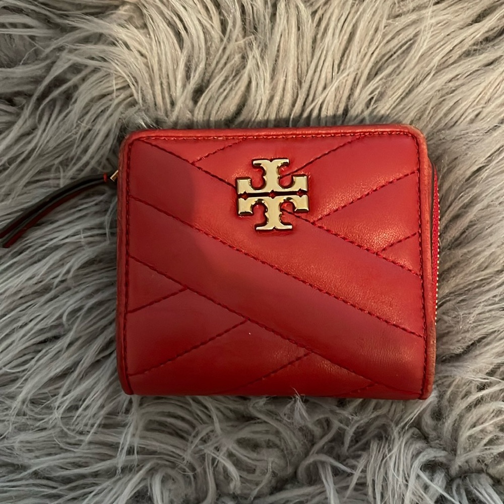 Tory Burch red wallet